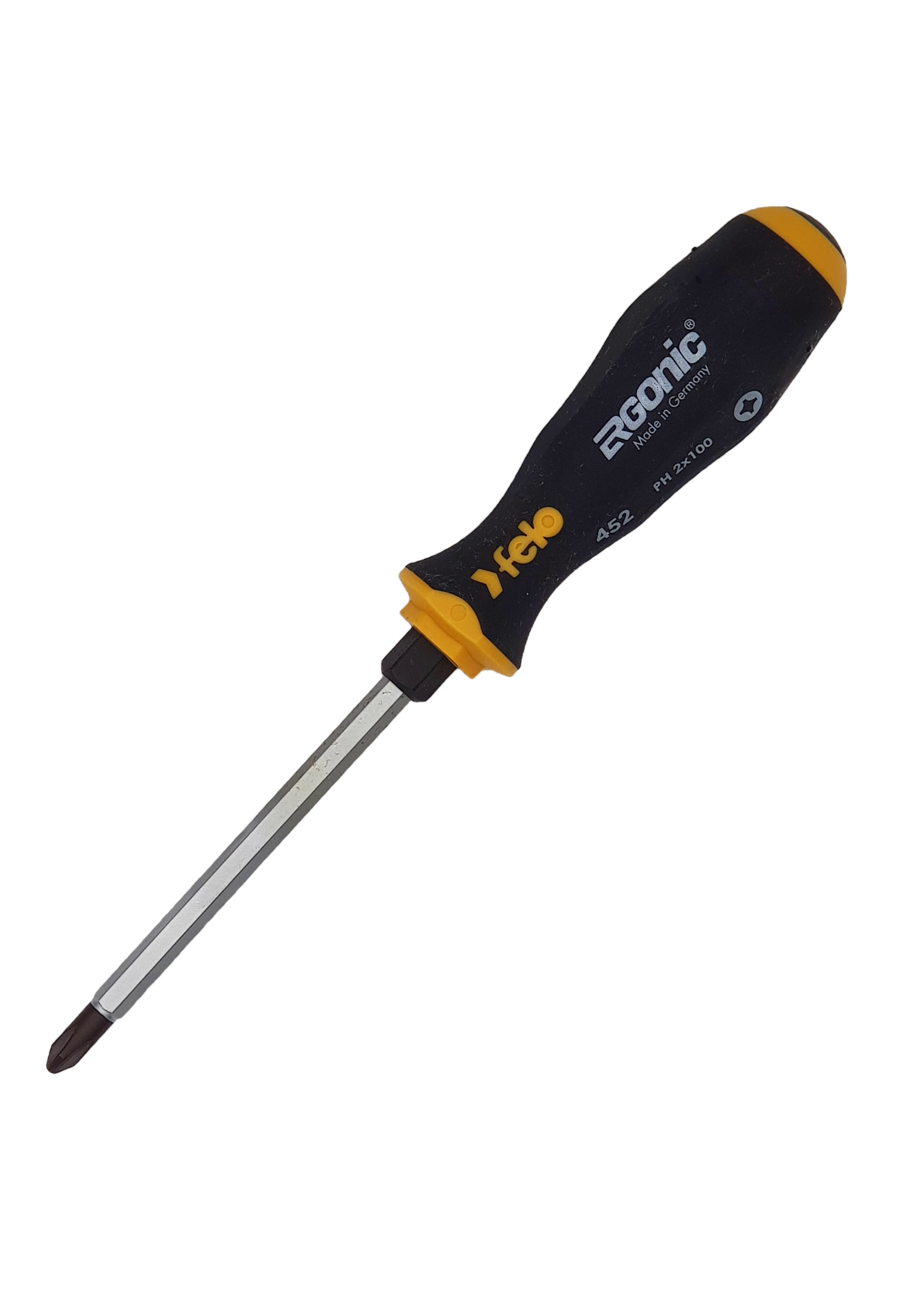 Felo Отвертка Ergonic  крестовая ударная PH 2X100 45220340 фото