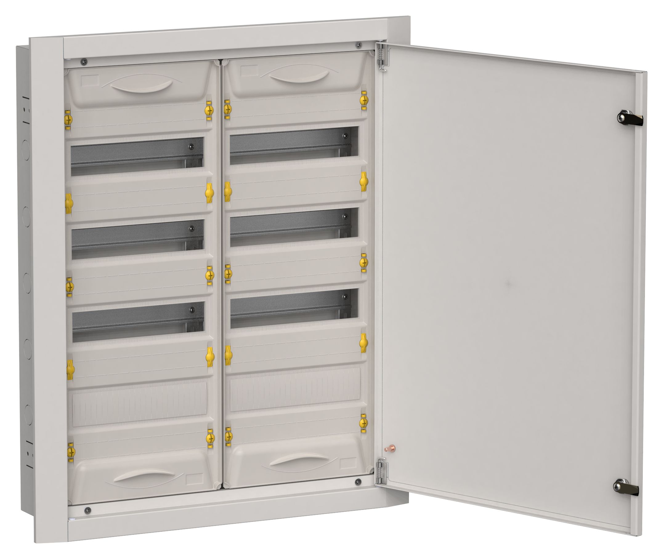 IEK TITAN 5 Корпус мет. ЩРв-96 (2х48) 755х625х130 IP31 сер фото