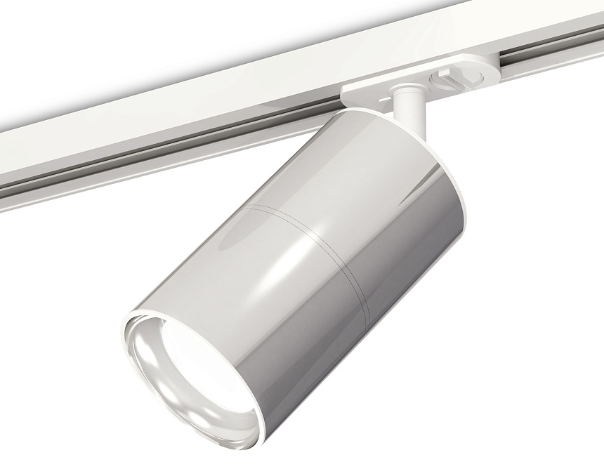 Ambrella Комплект трекового светильника XT7405001 PSL/SWH серебро полированное/белый песок MR16 GU5.3 (A2536, C7405, A2070, C7405, N7022) фото