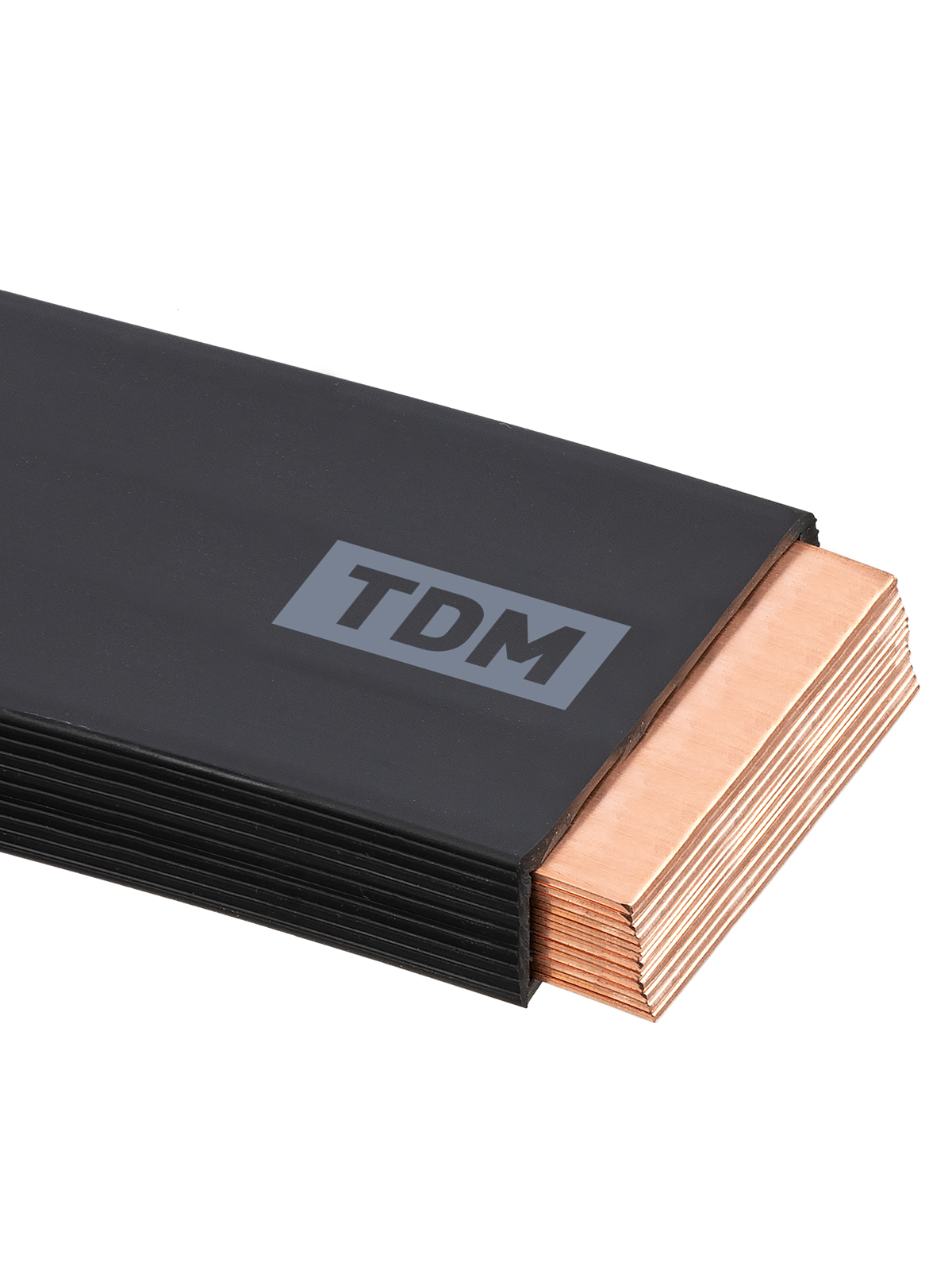TDM Шина медная гибкая изолированная ШМГ 12х(120х1), 2м, фото