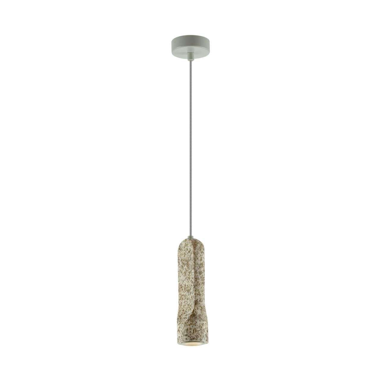 Odeon Light 7010/1A L-VISION ODL25 Подвесной светильник серый/камень IP20 LED 1*5W 3000K 220V PIETRA фото
