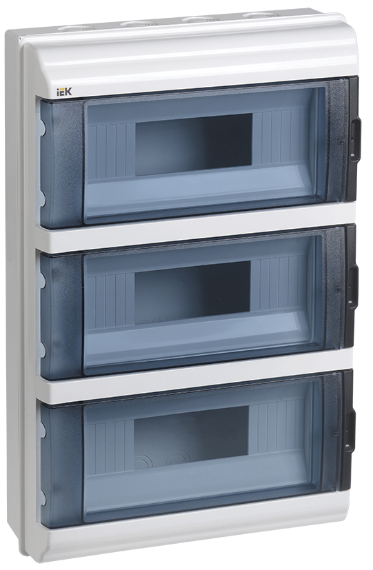 IEK KREPTA 5 Корпус пластиковый КМПн-36 IP55 белый откр.монтаж фото