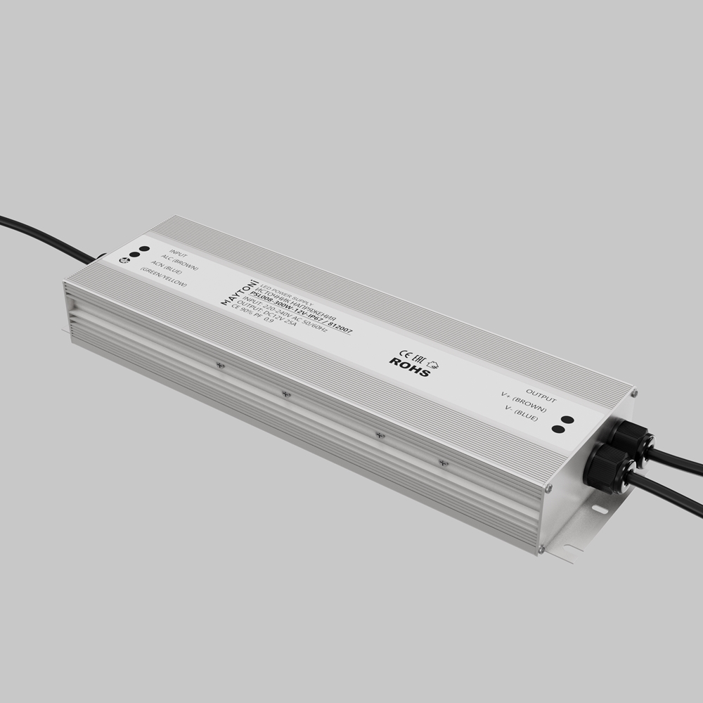 Maytoni Led Strip Источник напряжения PSL008 12В 300Вт IP67 812007 фото