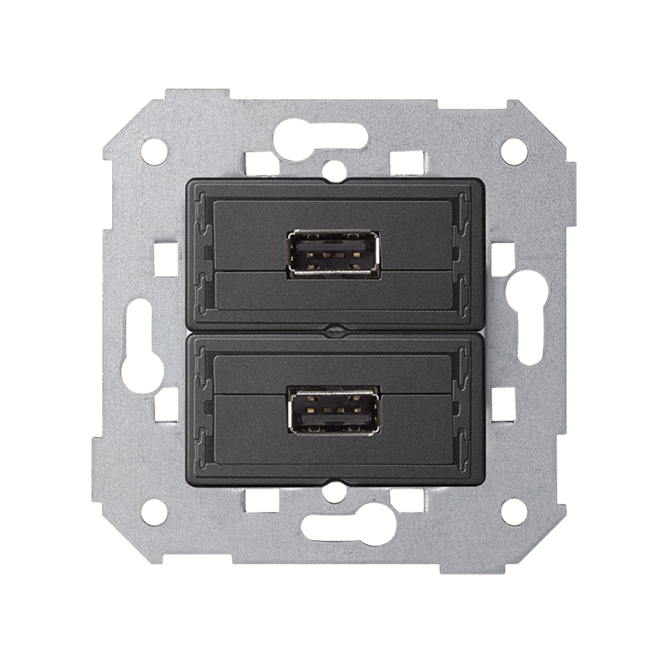 Simon 82 Detail Коннектор 2 x USB 2.0 типа A, мама фото
