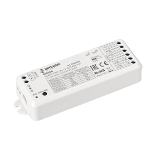 Arlight INTELLIGENT ARLIGHT Диммер SMART-PWM-105-72-RGB-MIX-SUF (12-24V, 5x3A, TUYA Wi-Fi, 2.4G) (IARL, IP20 Пластик, 5 лет) фото