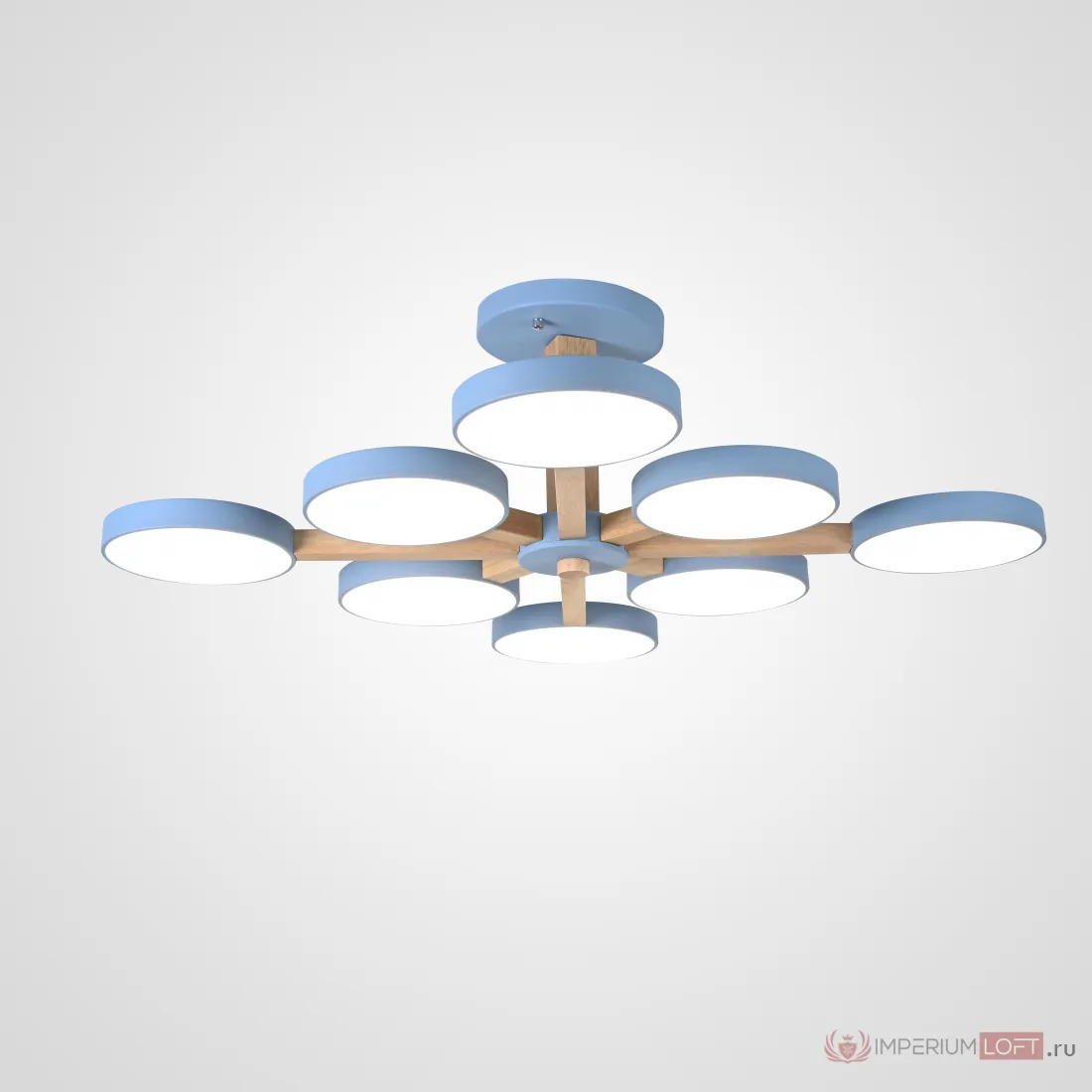 ImperiumLoft Потолочный светильник TURNA L8 Blue фото