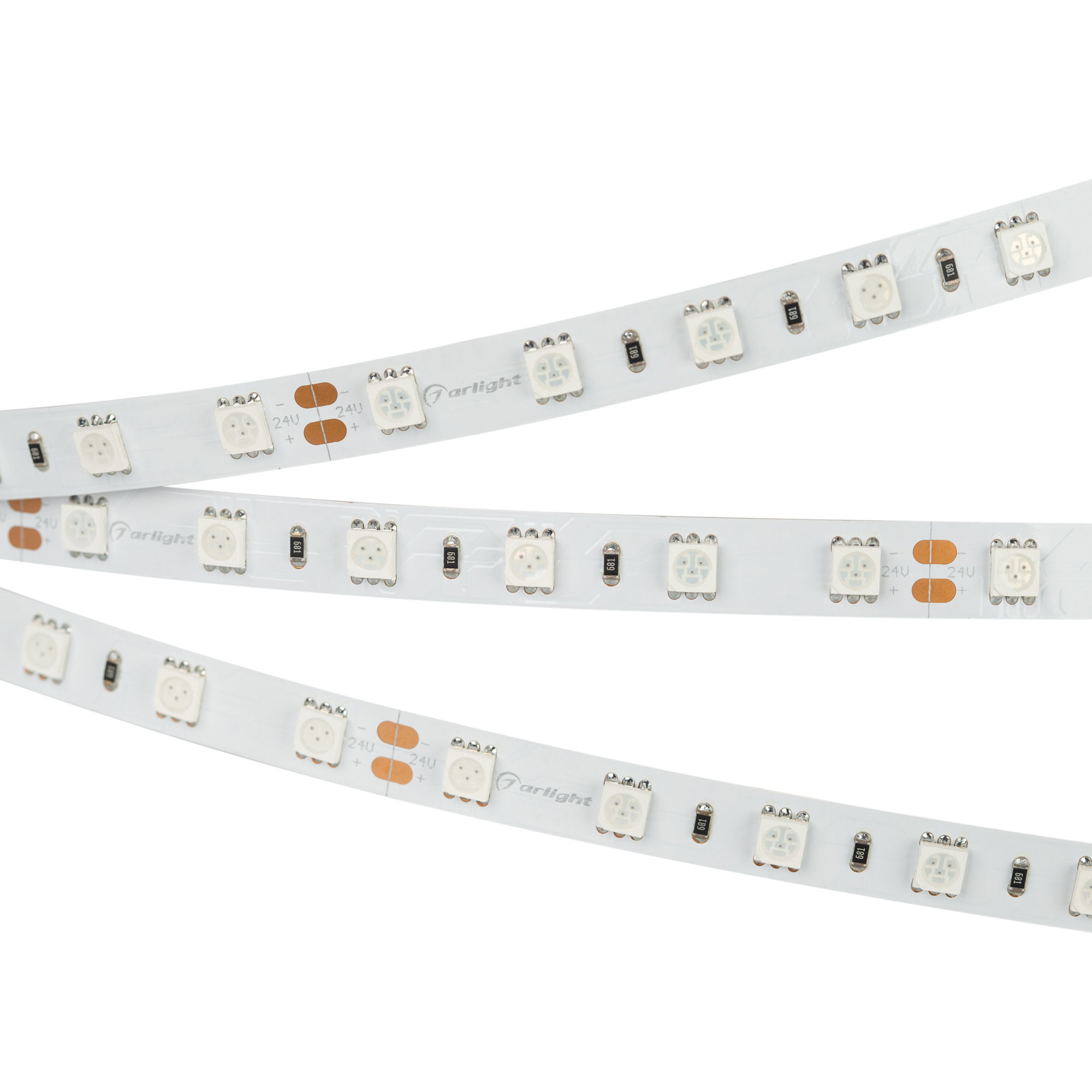 Arlight Лента RT-B60-10mm 24V Orange (14.4 W/m, IP20, 5060, 5m) (14.4 Вт/м, IP20) фото
