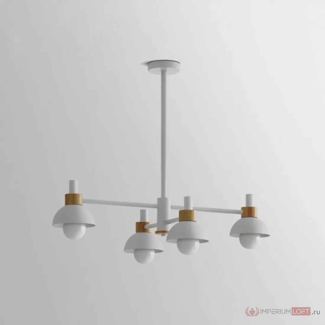 ImperiumLoft Люстра на штанге FANTA A 4 lights White фото