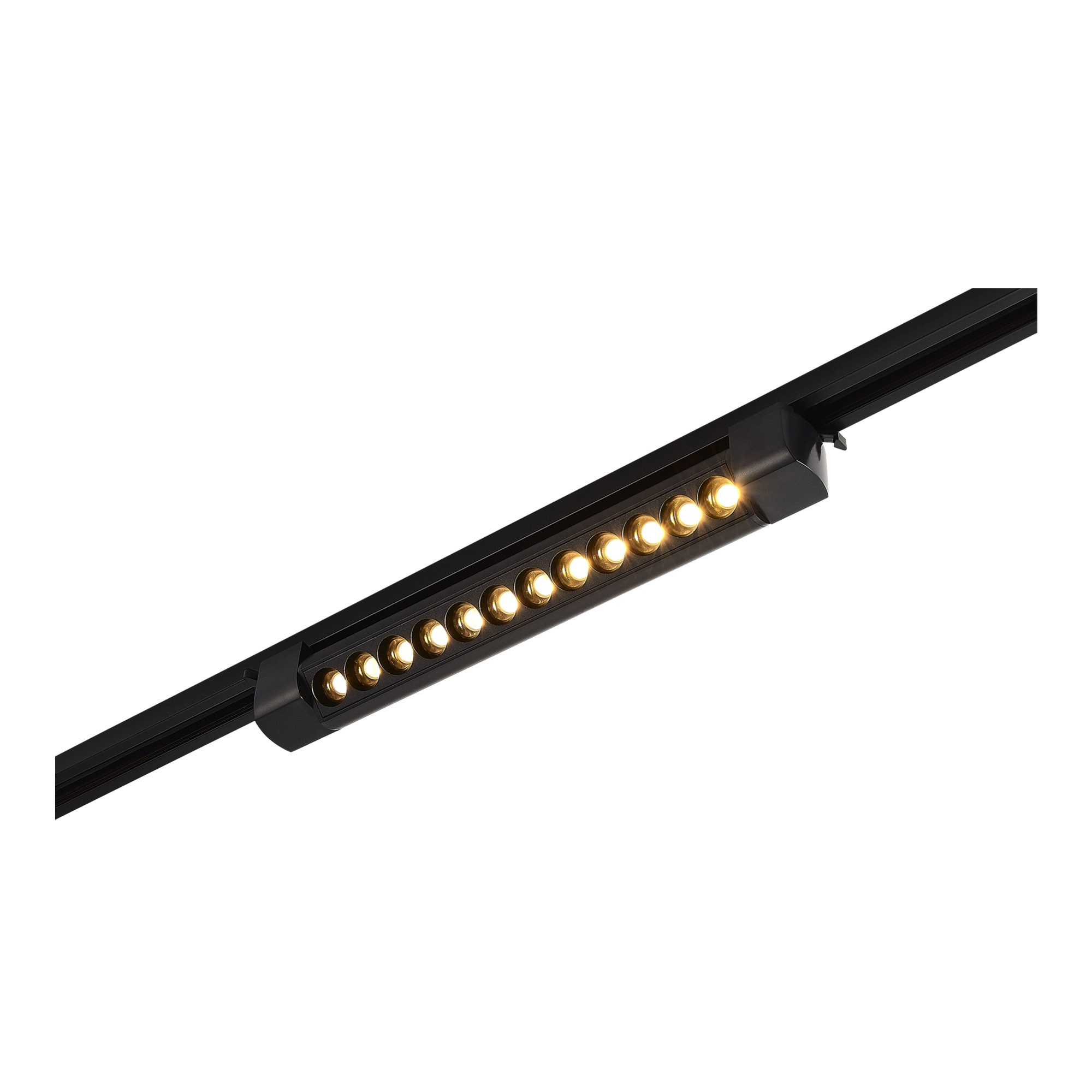 ST LUCE ST367.436.10 Св-к трек. Черный LED 1*10W 3000K 875Lm Ra90 24 IP20 L387xW49xH54 170-240VV фото