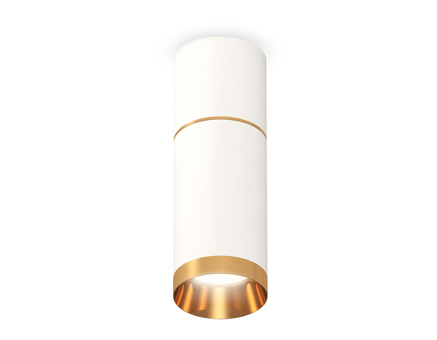 Ambrella Комплект накладного светильника XS6322062 SWH/PYG белый песок/золото желтое полированное MR16 GU5.3 (C6301, A2062, C6322, N6134) фото