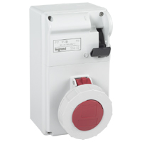 Legrand P17Щит с блок. 32А 3К+H+З 380В IP66. фото