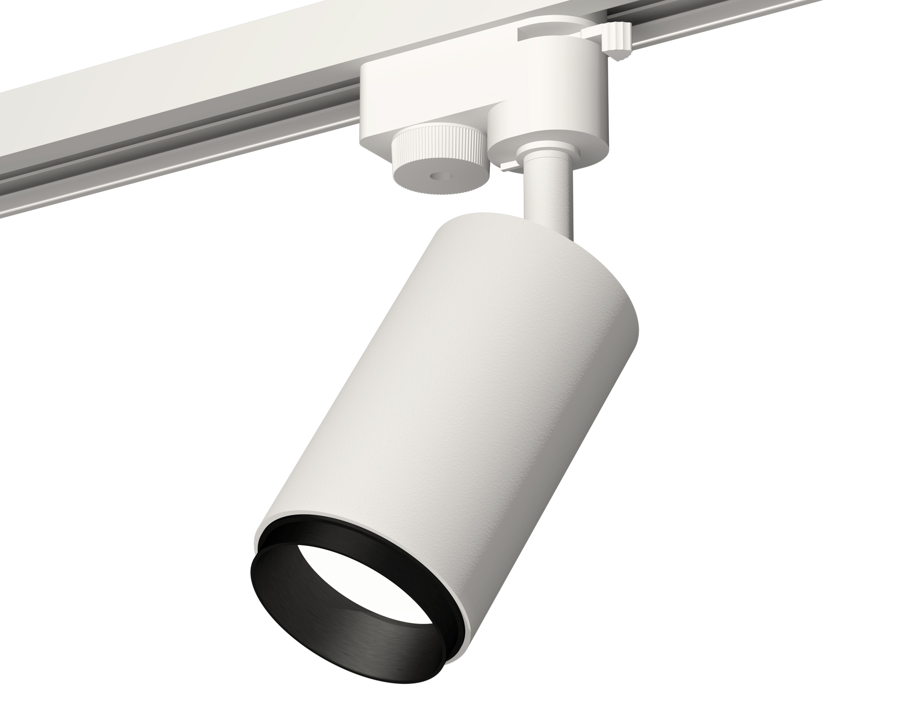 Ambrella Комплект трекового светильника XT6322041 SWH/PBK белый песок/черный полированный MR16 GU5.3 (A2520, C6322, N6121) фото