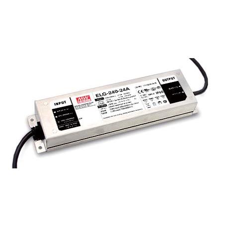Varton Драйвер 300Вт 24V для светодиодной ленты Meanwell  ELG-300-24A IP65 246x77x39.5 мм фото
