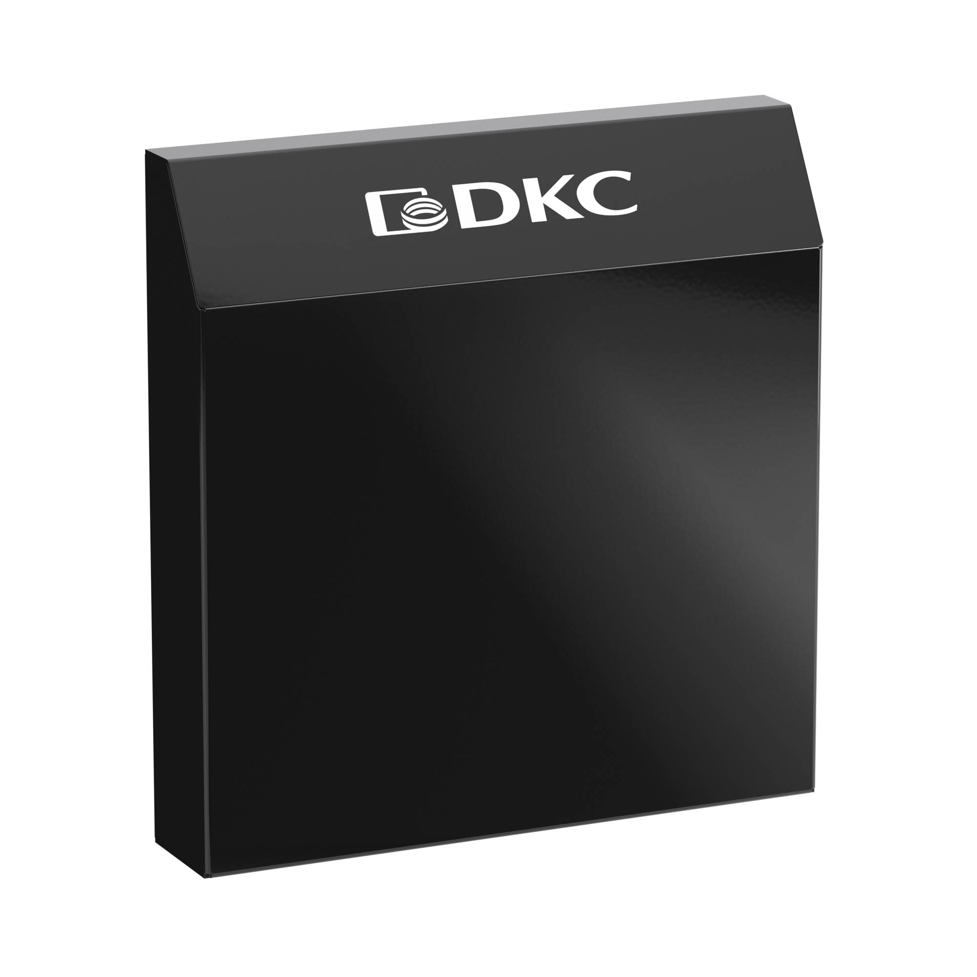 DKC Защитная панель IP56, листовая сталь RAL9005, для вентиляторов и решеток 150x150 мм фото