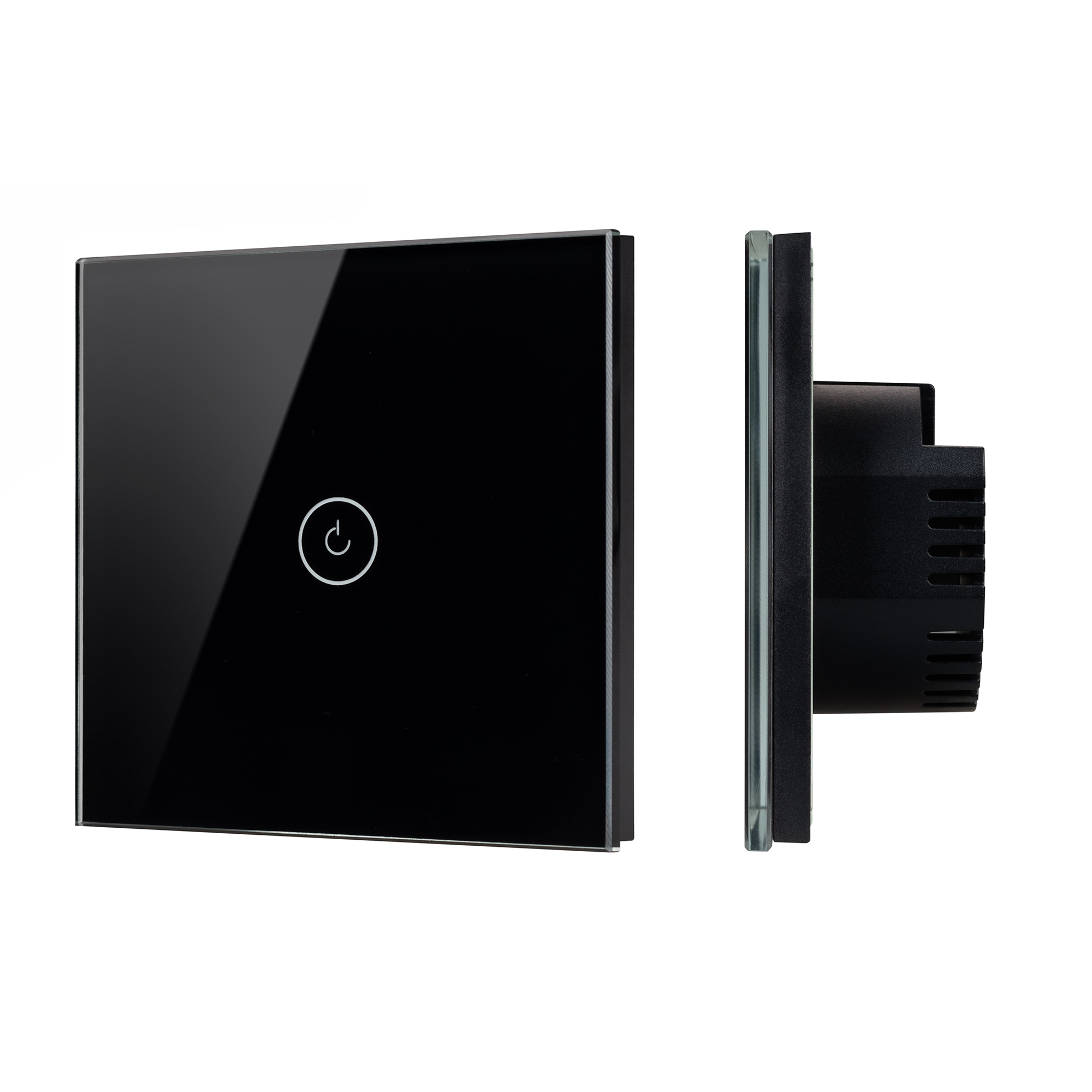 Arlight Выключатель сенсорный SWT-OMALI-S01-ZB-BK (250V, 10A, Zigbee) (Стекло) фото
