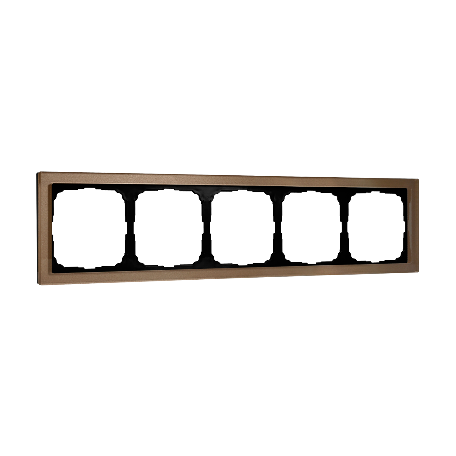 Systeme Electric ArtGallery Pure Органическое стекло Шампань Рамка 5-ая фото