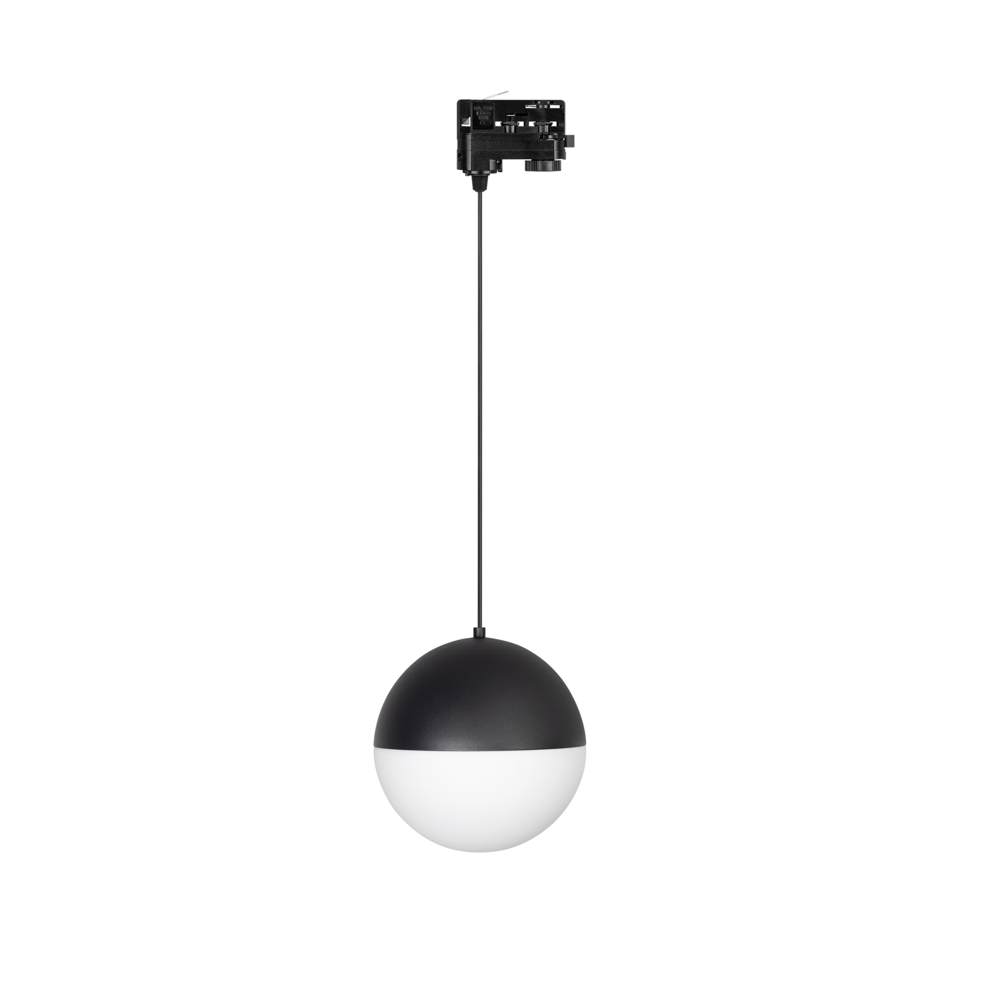 Arlight Светильник LGD-EMISFERO-TRACK-HANG-4TR-R150-11W Day4000 (BK, 170 deg, 230V) (IP20 Металл, 3 года) фото