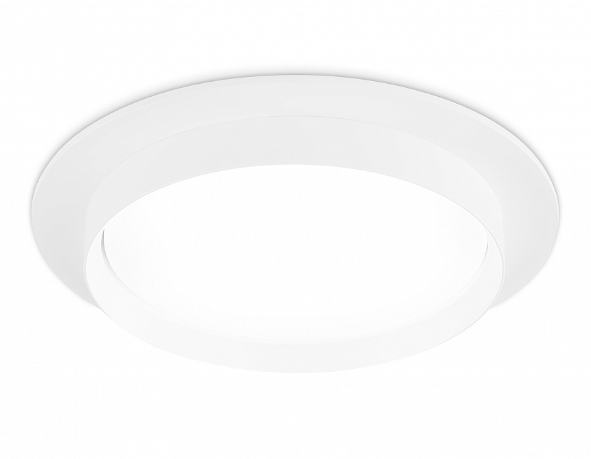 Ambrella Светильник встраиваемый TU5011 WH белый IP20 GX70 D150*45 фото