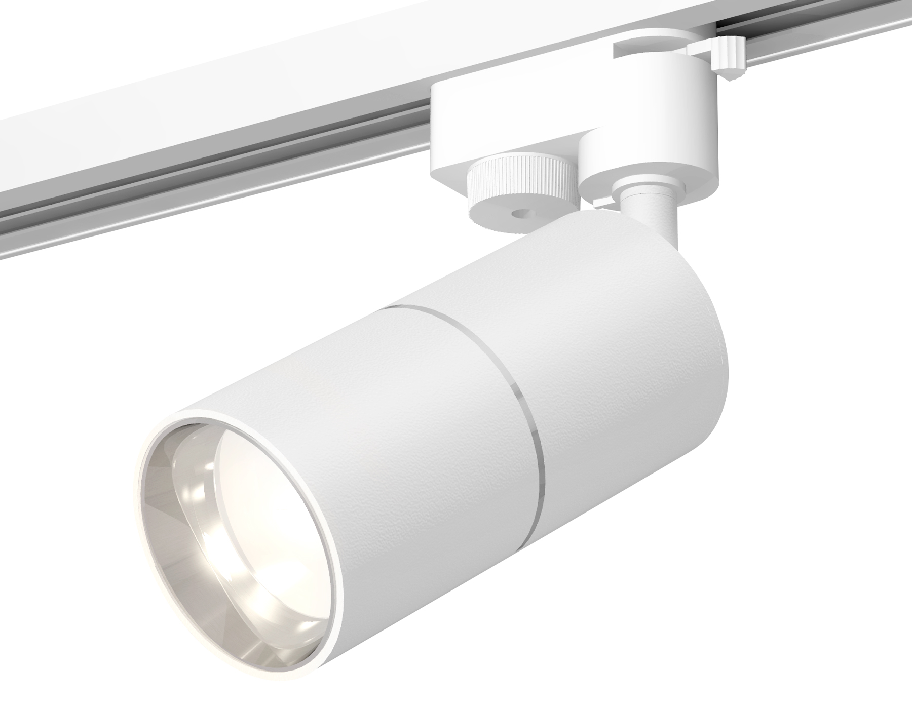 Ambrella Комплект трекового однофазного светильника XT6301001 SWH/PSL белый песок/серебро полированное MR16 GU5.3 (A2520, C6301, A2060, C6301, N6112) фото