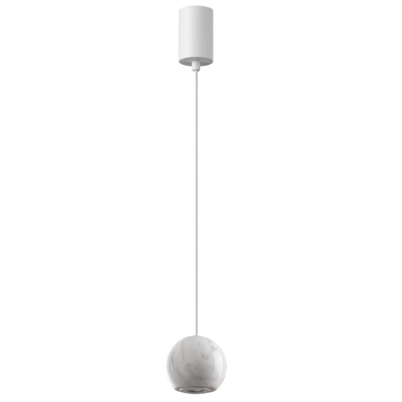 Odeon Light 4359/5L MIDCENT ODL26 169 светильник мрамор/металл IP20 LED 5W 3000K 220V DEX фото