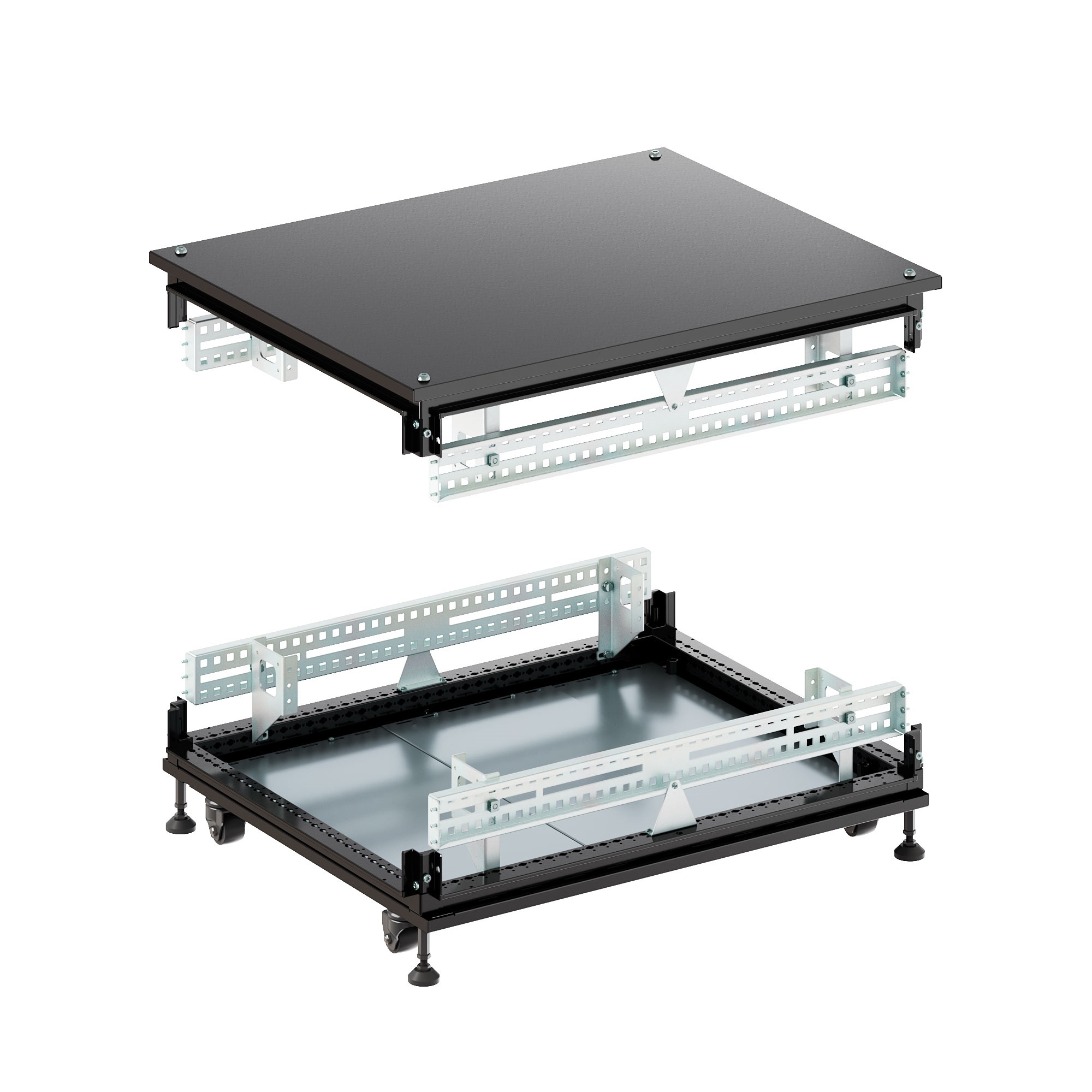 DKC Крыша основание сплошные IT-CQE 800x1000, RAL9005 фото