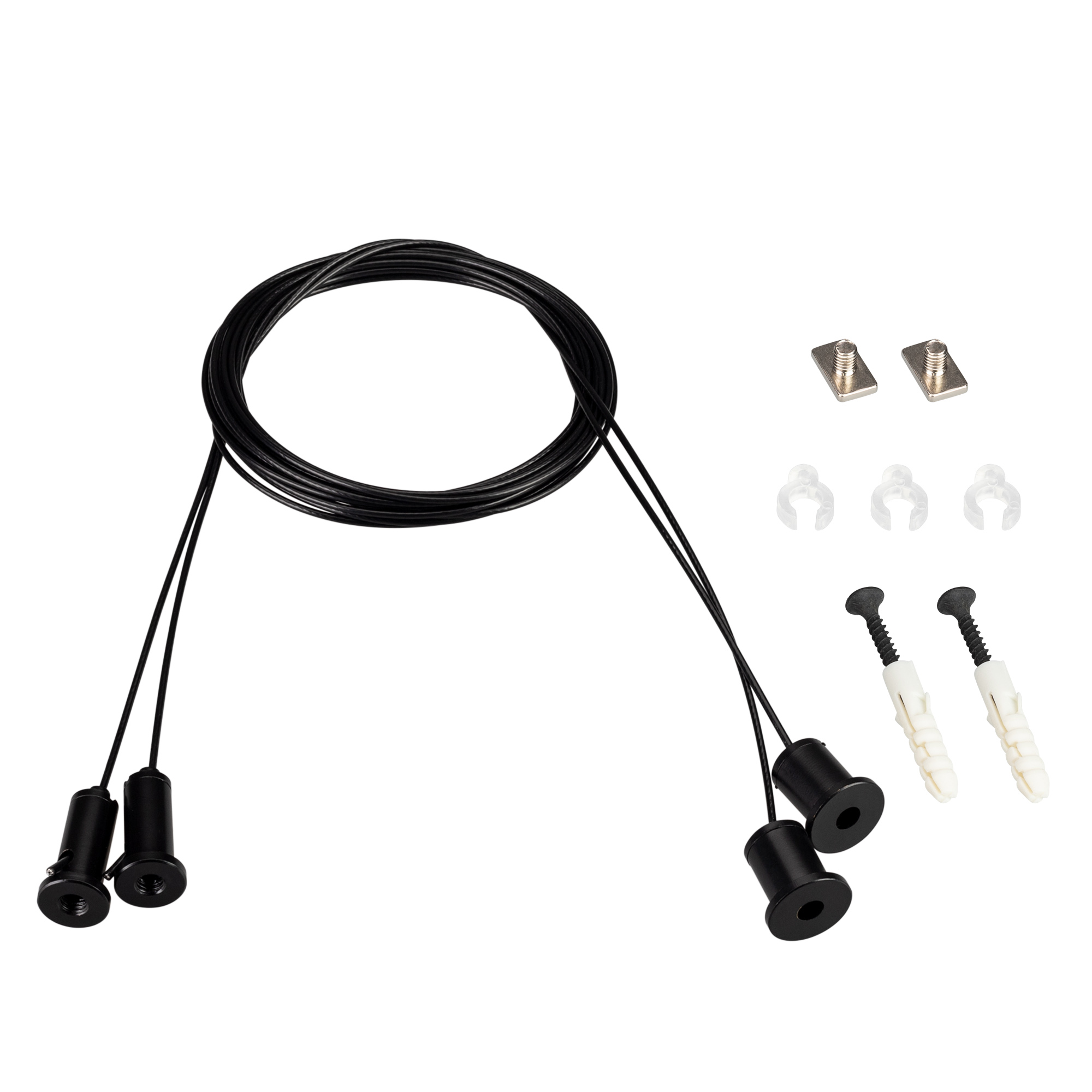 Arlight Подвес ARL-2x2m Set BLACK (Pad 9x2mm) (Металл) фото