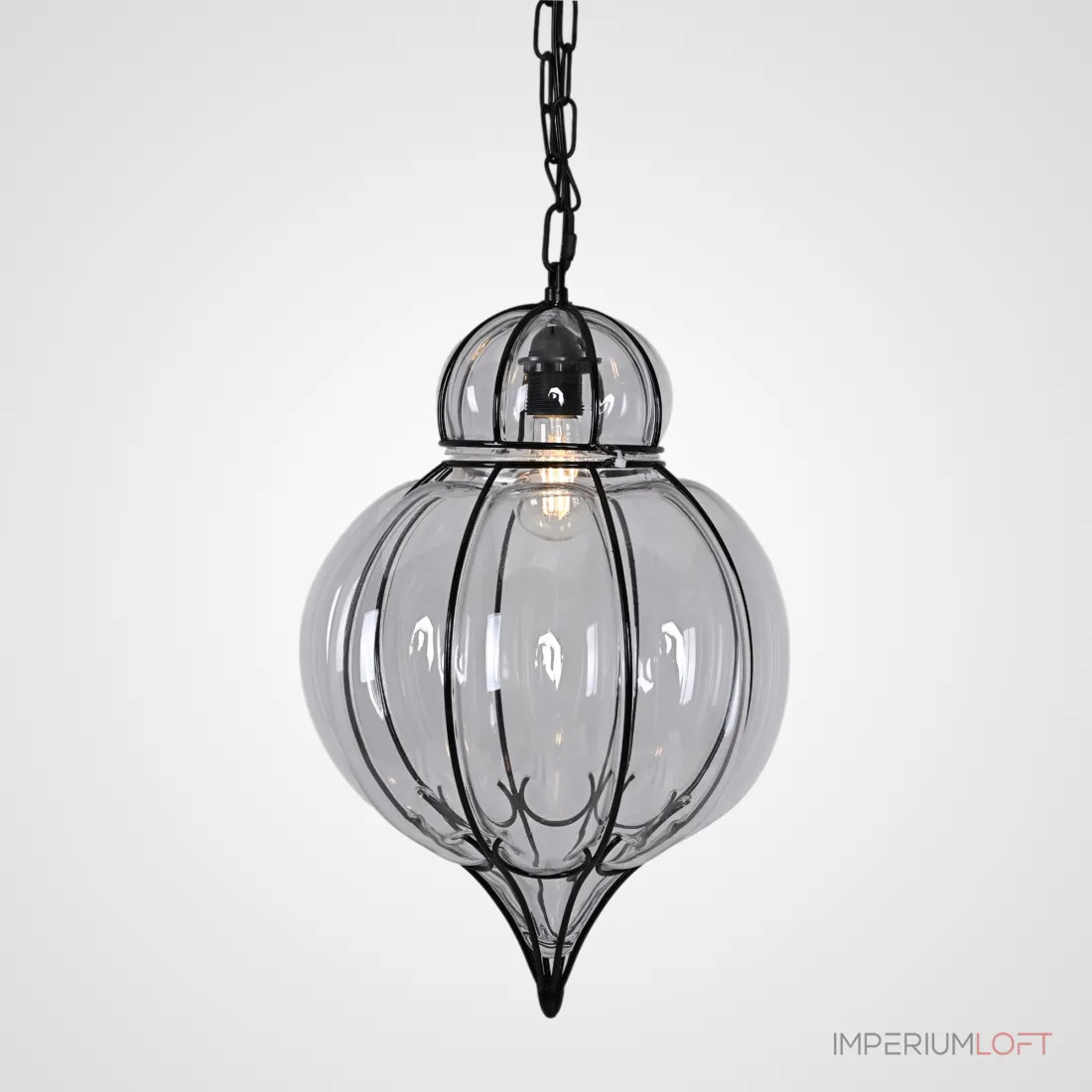 ImperiumLoft Подвесной светильник Cove Black D28 фото