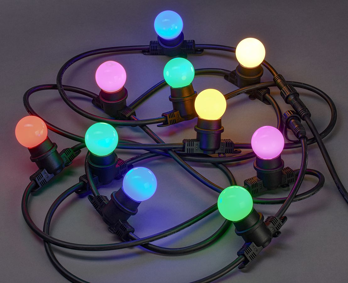 IEK Белт-лайт 5м 10RGB IP65 черный 3м 230В тр. фото