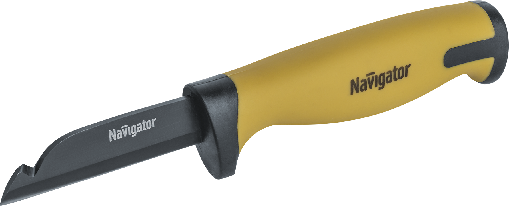 Нож Navigator NHT-Nm05-183 (монтерский с выемкой,183 мм) (48/12/1)