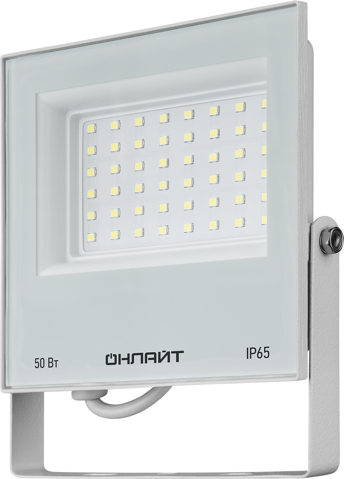 Светильник ОНЛАЙТ OFL-50-6K-WH-IP65-LED (40/1/1)