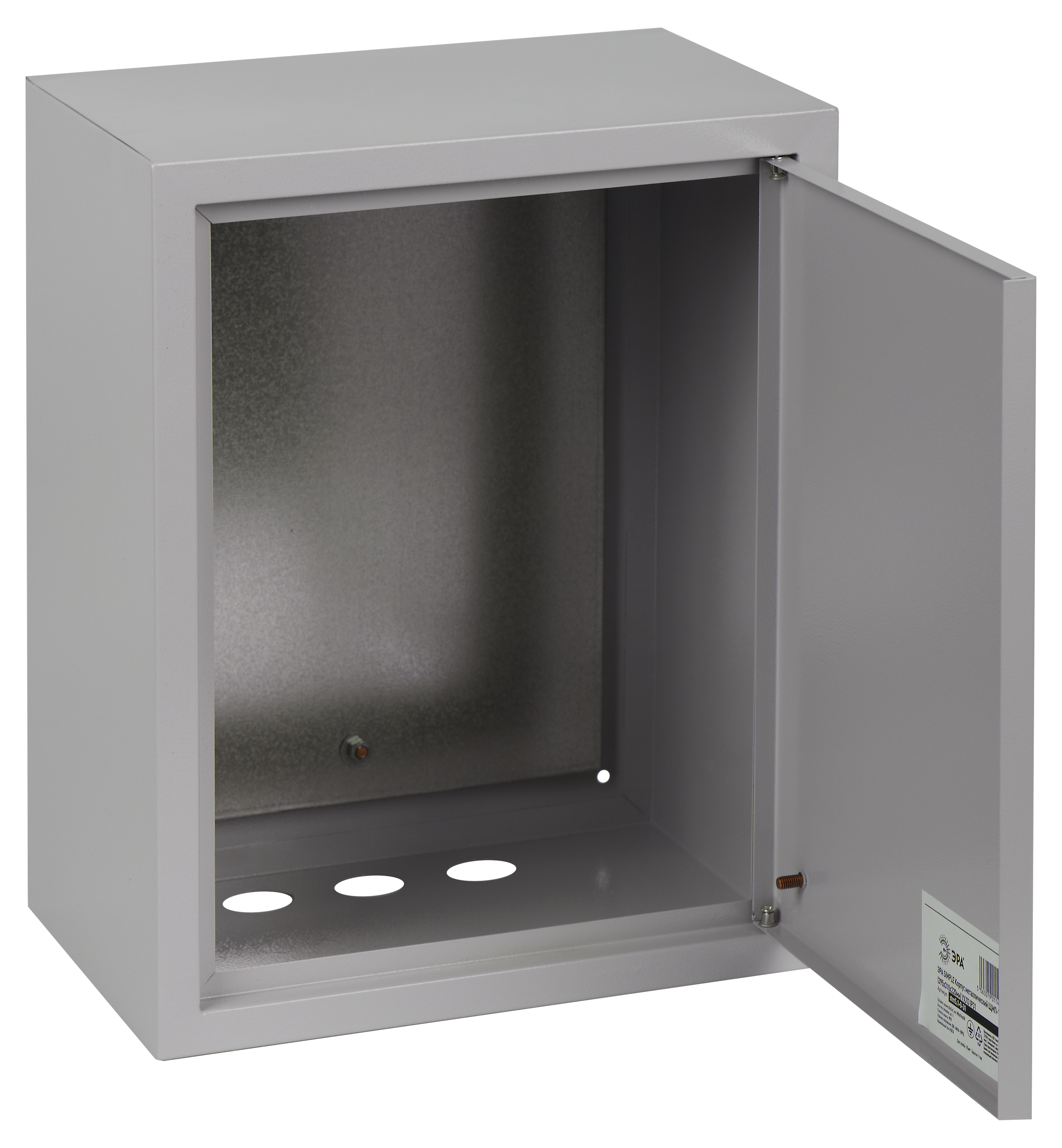 ЭРА Корпус металлический SIMPLE ЩМП-1-0 (395х310х220мм) IP31 УХЛ3 серый фото