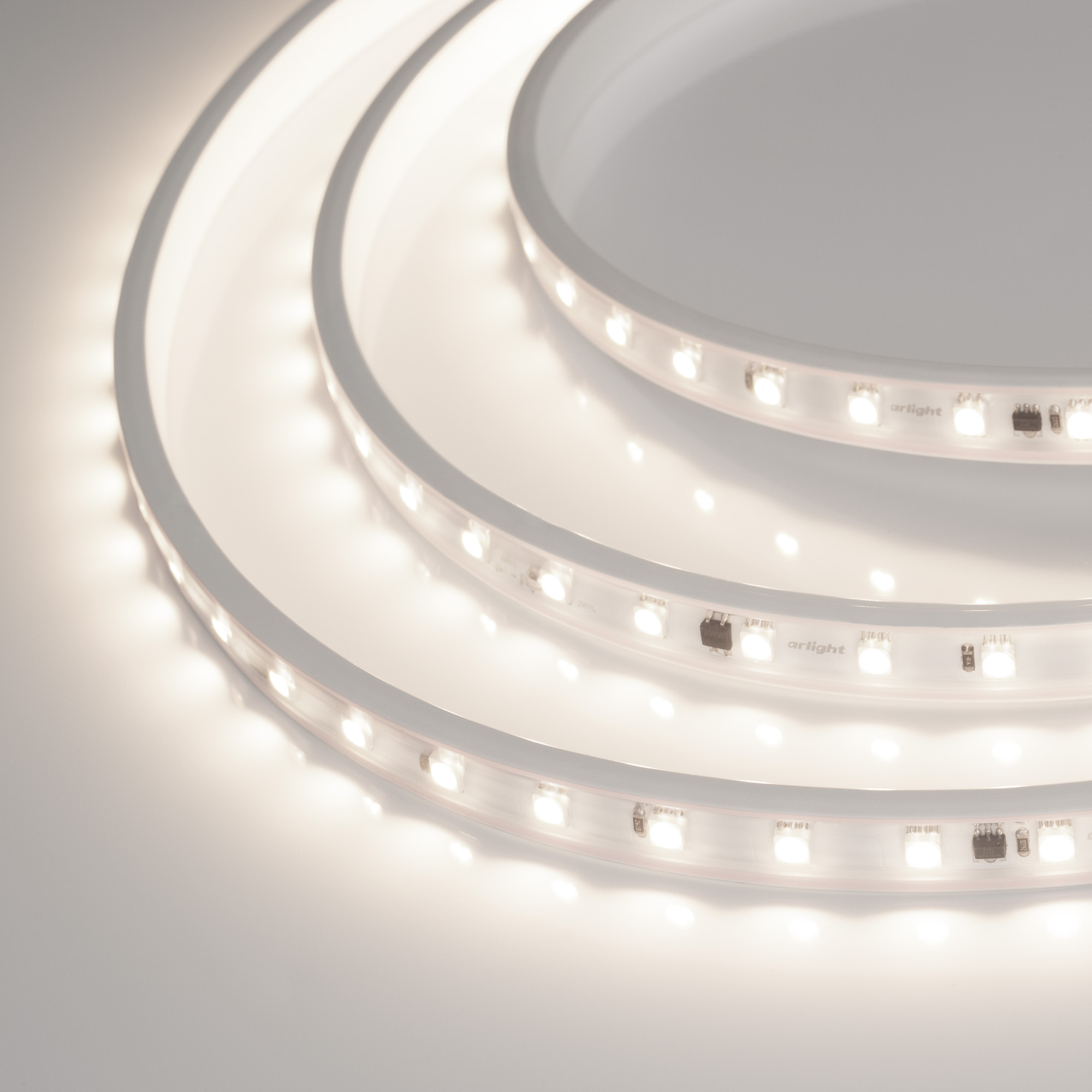 Arlight Светодиодная лента герметичная ARL-PV-B54-15.5mm 230V Day4000 (8 W/m, IP65, 5060, 10m) (-) фото