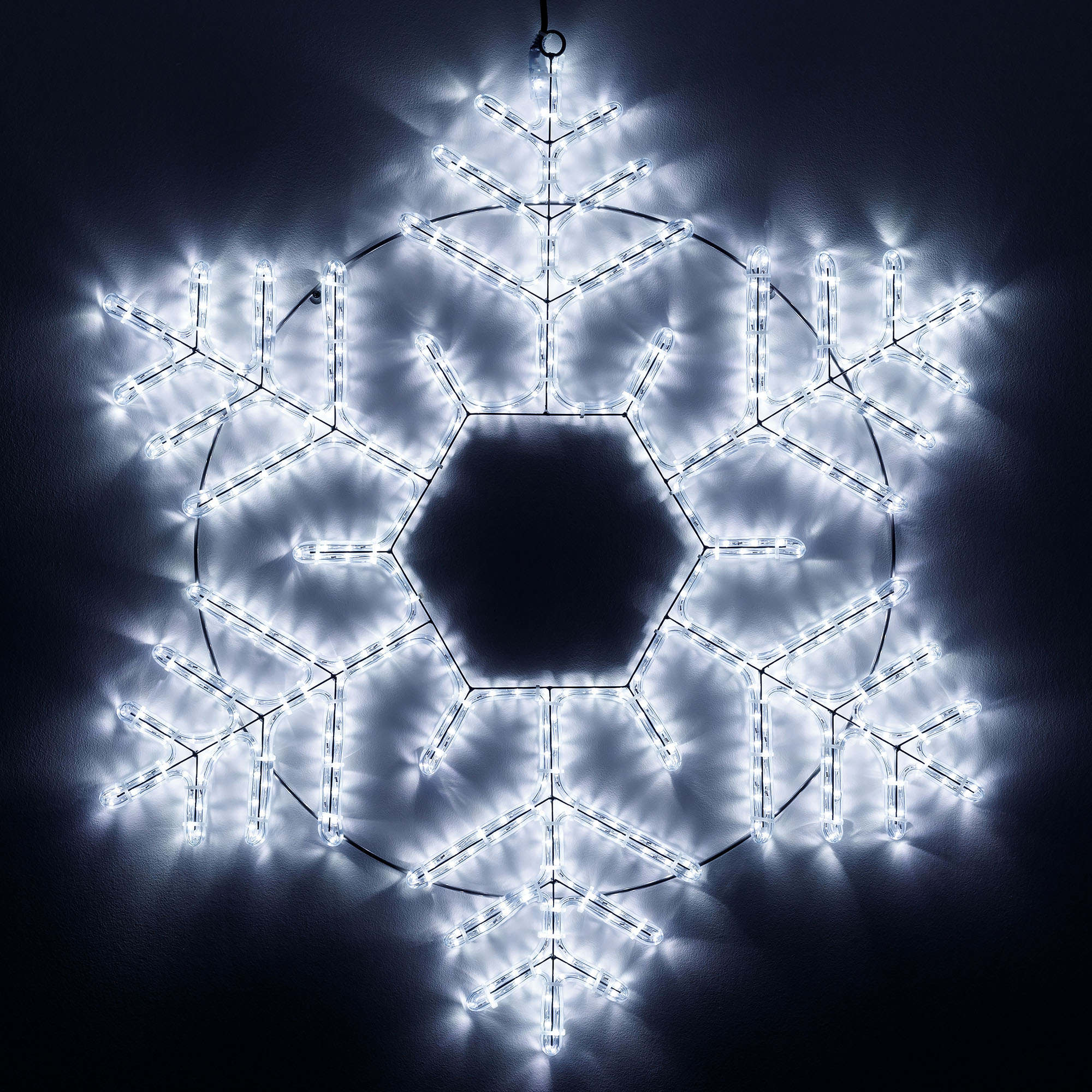 Arlight Фигура ARD-SNOWFLAKE-M10-1000x900-576LED White (230V, 35W) (Ardecoled, IP65) фото