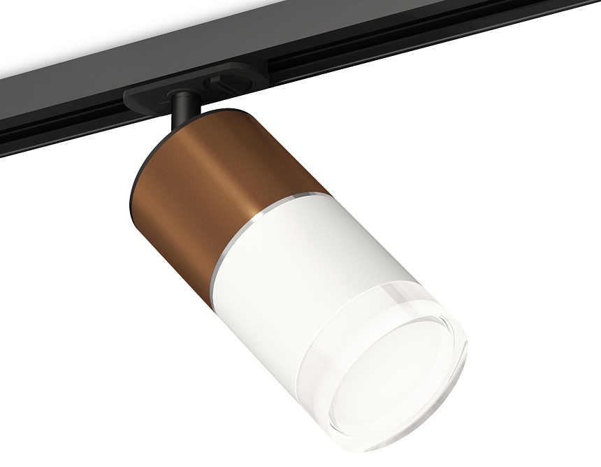 Ambrella Комплект трекового светильника с акрилом XT7401062 SWH/SCF/CL/SBK белый песок/кофе песок/прозрачный/черный песок MR16 GU5.3 (A2537, C7404, A2 фото