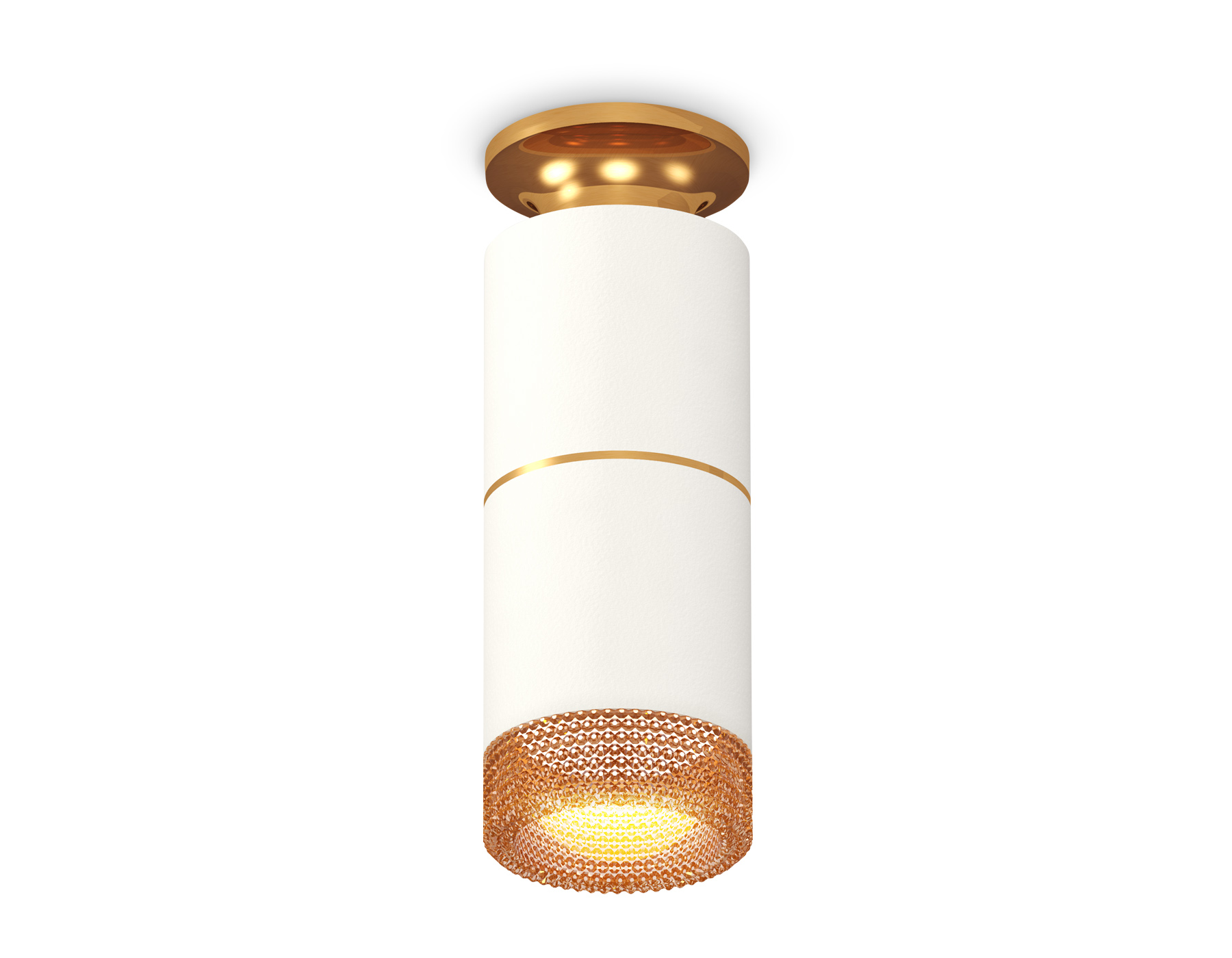 Ambrella Комплект накладного светильника XS6301261 SWH/PYG/CF белый песок/золото желтое полированное/кофе MR16 GU5.3 (N6905, C6301, A2062, N6154) фото