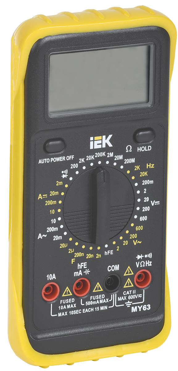 IEK Мультиметр цифровой Professional MY63 фото