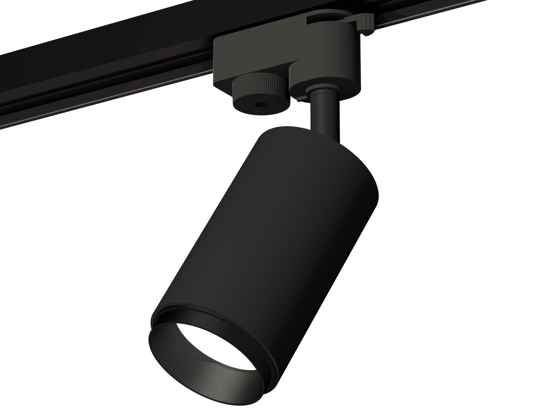 Ambrella Комплект трекового светильника XT6323041 SBK/PBK черный песок/черный полированный MR16 GU5.3 (A2521, C6323, N6121) фото