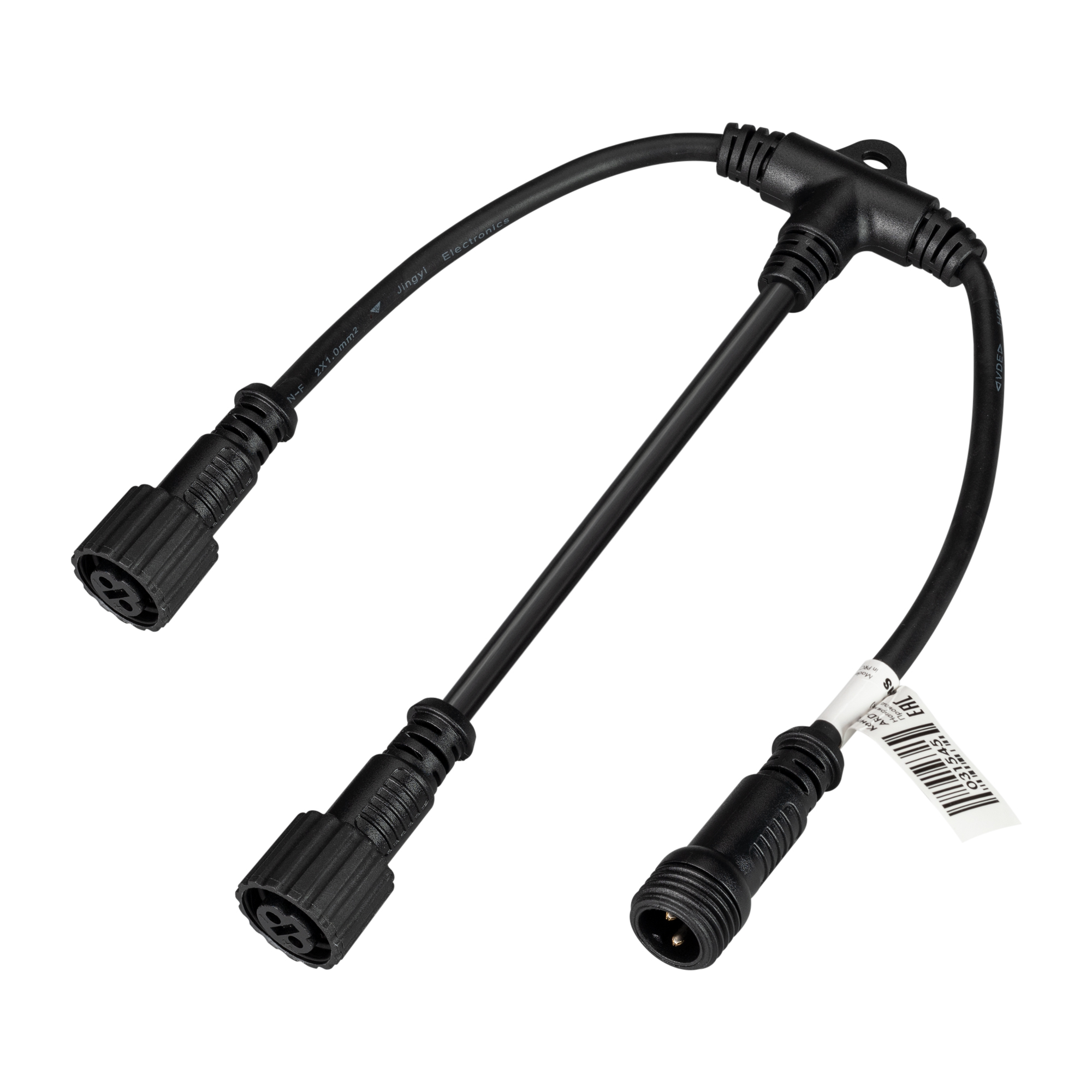 Arlight Коннектор питания ARD-PRO-T-SPI Black (Ardecoled, Закрытый) фото