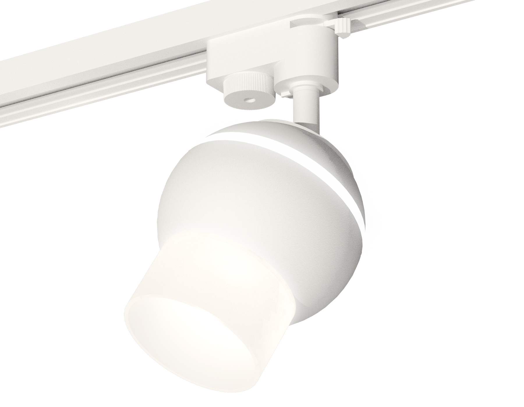 Ambrella Комплект трекового однофазного светильника с подсветкой XT1101072 SWH/FR белый песок/белый матовый MR16 GU5.3 LED 3W 4200K (A2520, C1101, N71 фото
