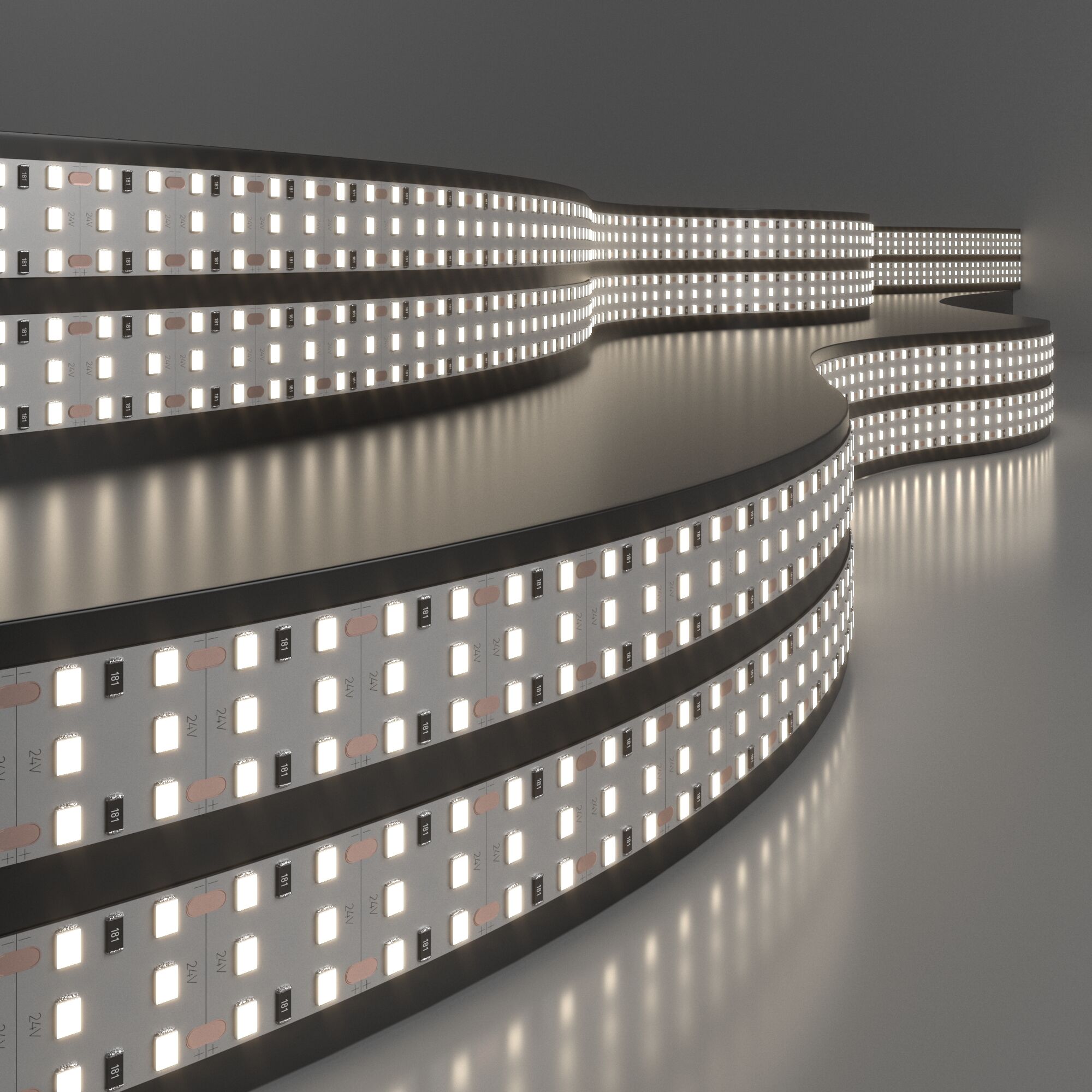 Elektrostandard Лента светодиодная 360LED 26W IP20 трехрядная 4200К дневной белый (2835 24V 360Led 26W IP20) фото