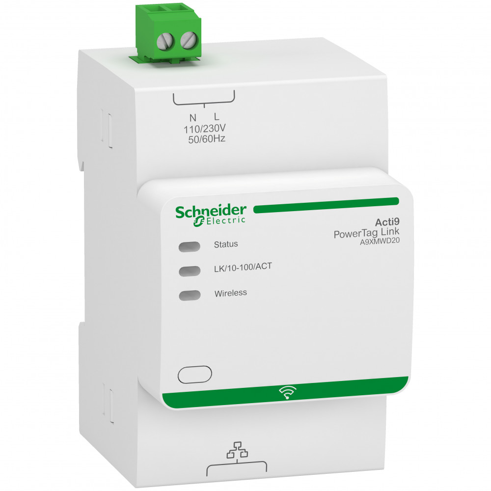 Schneider Electric  Acti9_Smartlink Интерфейс Ethernet (Modbus TCP/IP) до 20 беспроводных датчиков фото