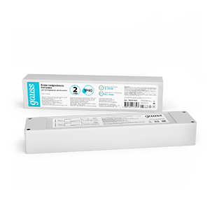 Блок аварийного питания Gauss IP40 205*42*28мм 20W на 1 час Universal фото