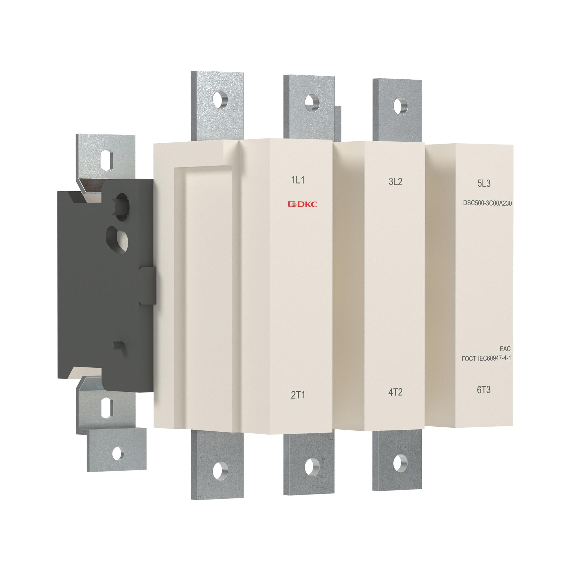 DKC Магнитный контактор DSC800-3C00A230 800А 400кВт (AC3)  кат 220В AC фото
