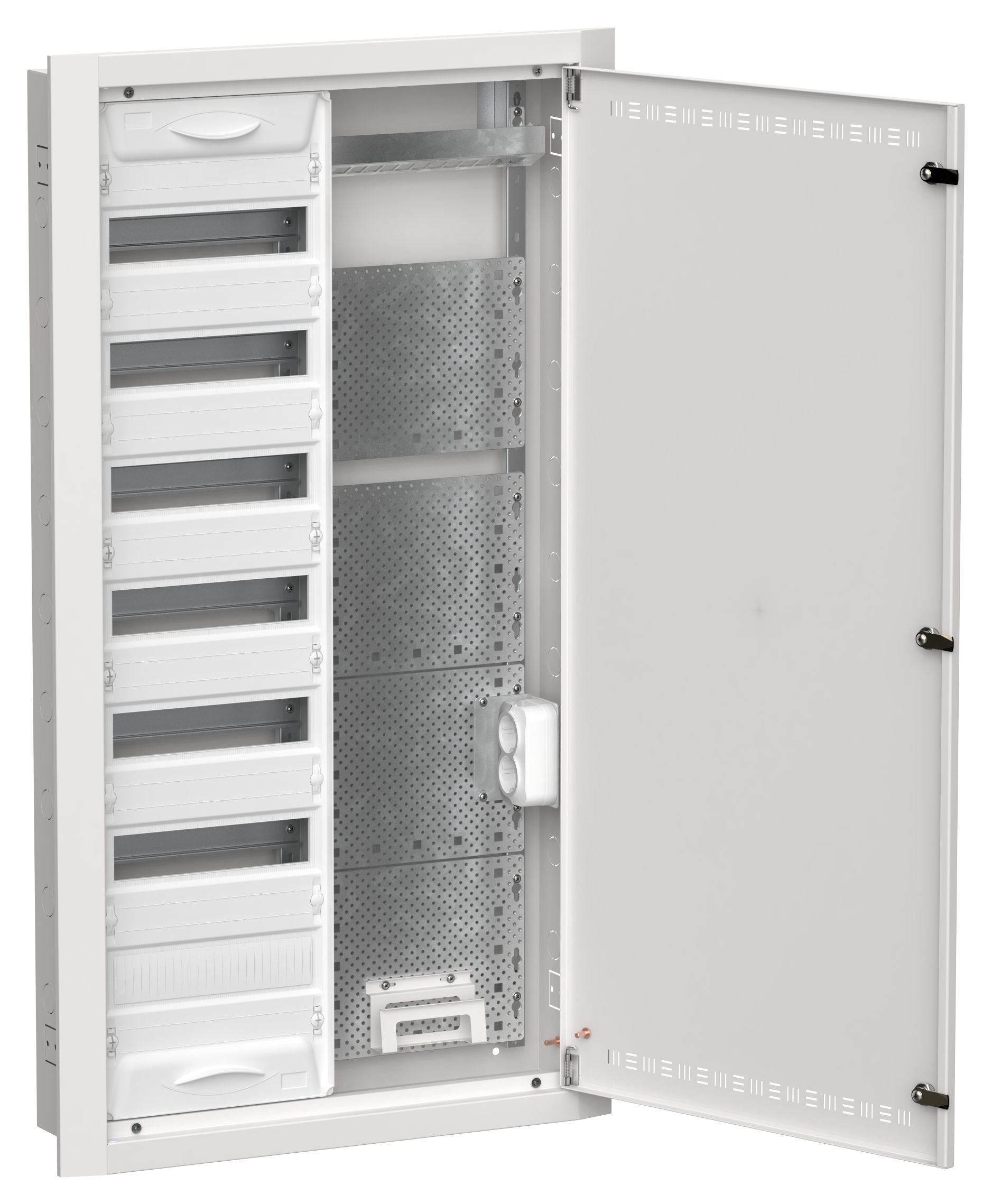 IEK TITAN 5 Корпус комбинированный ЩРв-84 (2х84) белый фото