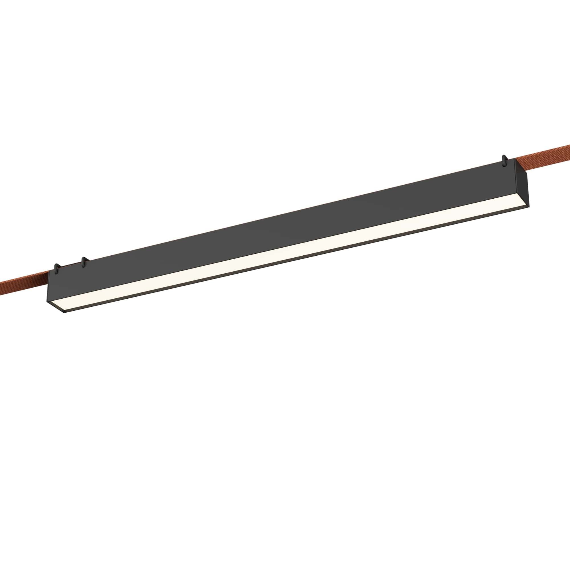 ST LUCE ST456.446.24 Св-к трек. Черный LED 1*24W 4000K 1 200Lm Ra90 120 IP20 L642xW40xH45 48V фото