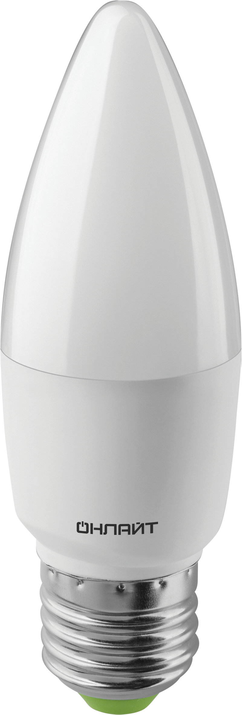 Лампа ОНЛАЙТ OLL-C37-10-230-6.5K-E27-FR (100/10/1)