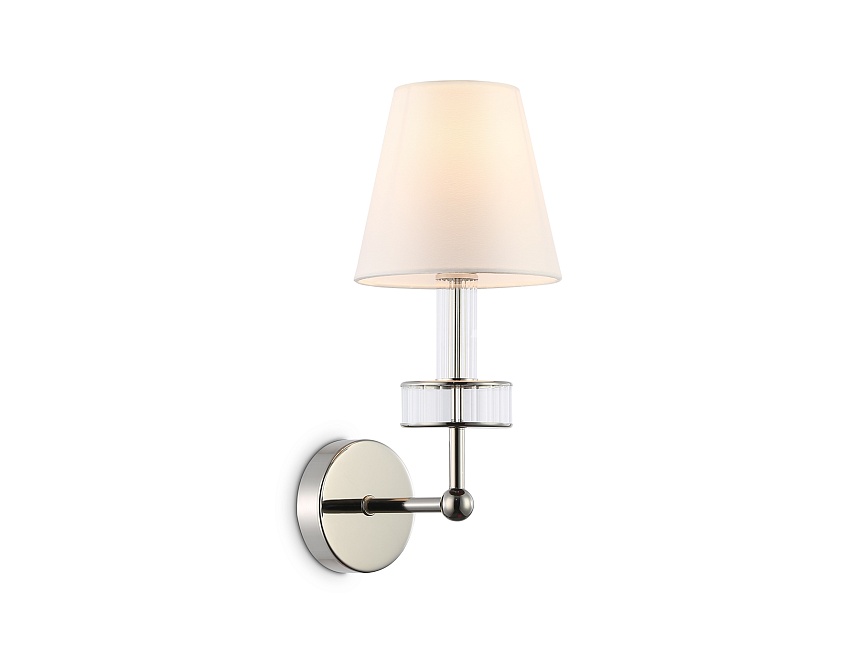 Ambrella Светильник настенный LH71005 BN/WH никель/белый E14 max 40W 210*150*355 фото