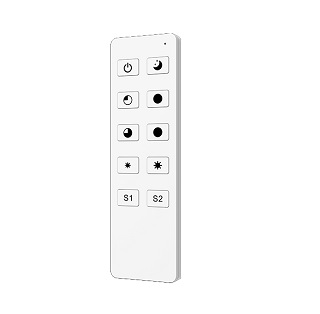 Arlight INTELLIGENT Пульт SMART-801-22-1G-2SC-DIM White (3V, 2.4G) (IARL, IP20 Пластик, 5 лет) фото