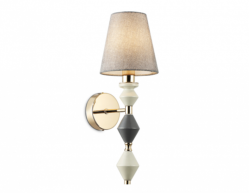 Ambrella Светильник настенный LH75409 GD/GR золото/серый E14 max 40W 150*180*415 фото