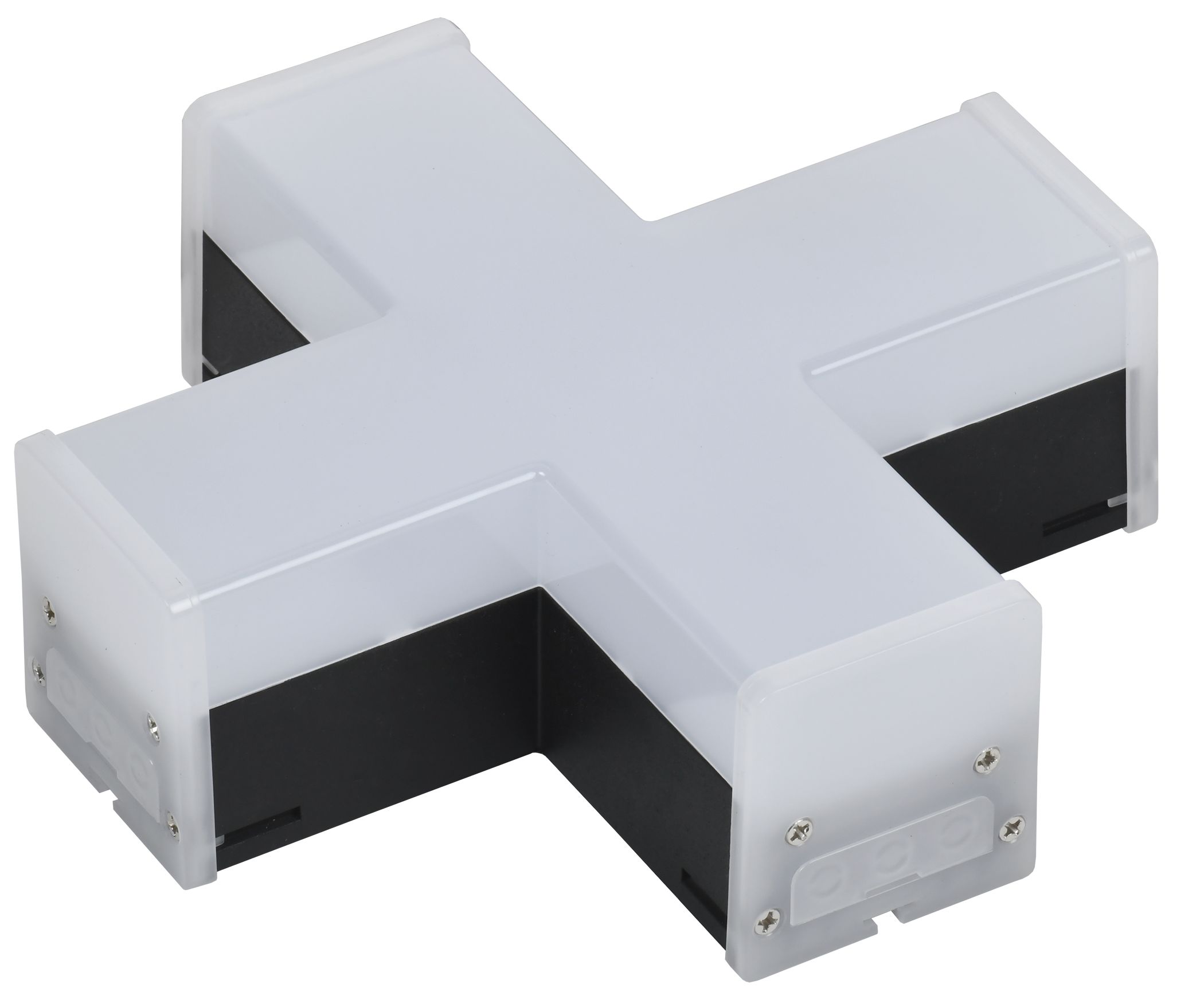 IEK Светильник LED X-образн. 1010 12Вт 6500К 180х180мм чер. фото